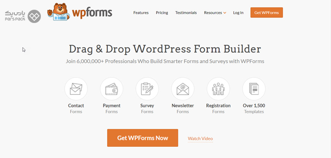 دانلود افزونه WPForms از مخزن وردپرس