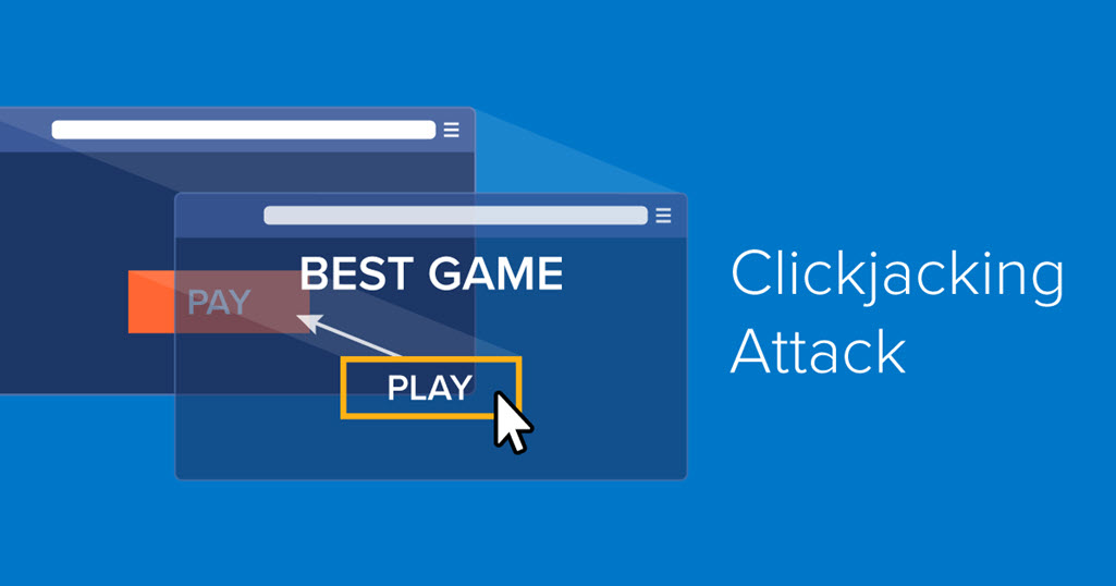 حمله clickjacking