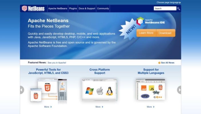 محیط توسعه Apache Netbeans - بهترین IDE برای PHP