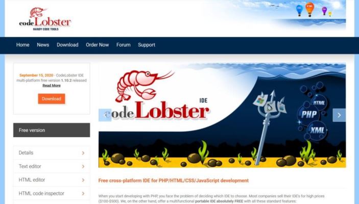 محیط توسعه CodeLobster - بهترین IDE برای PHP