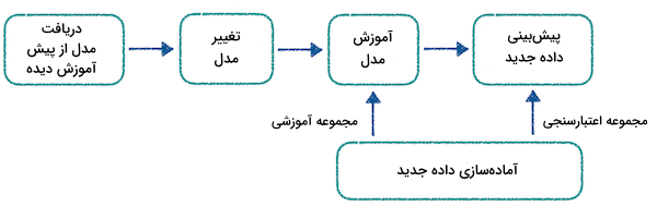 مراحل یادگیری انتقالی