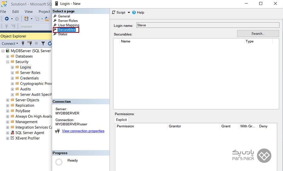 مشکل در کانکت شدن sql server 2019