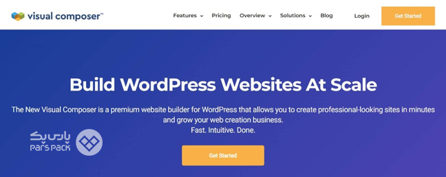 شروع کار با صفحه ساز Visual Composer