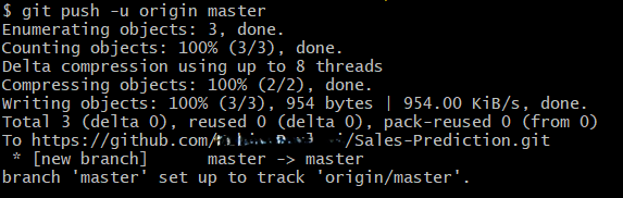 git push