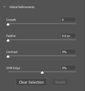 تننظیمات global refinements