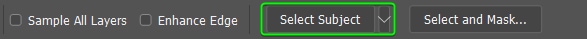 select subject در فتوشاپ