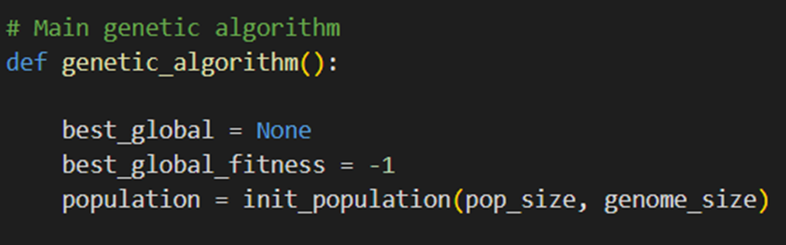 الگوریتم‌ ژنتیک در پایتون