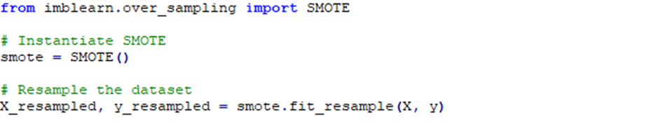 تکنیک SMOTE جهت پیش‌پردازش داده‌های نامتوازن