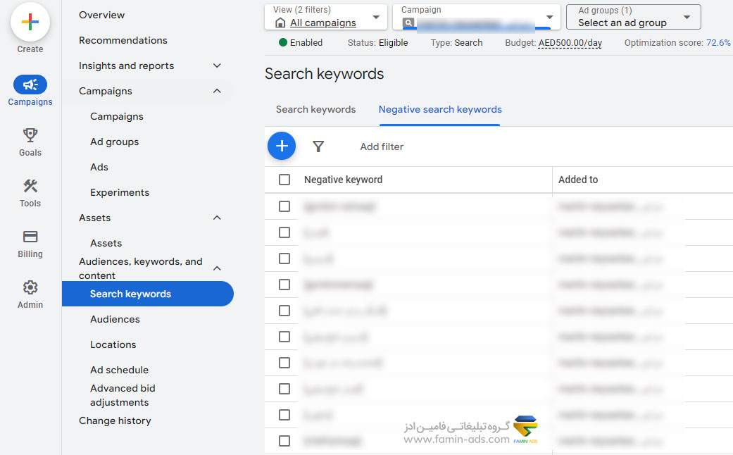 google-ads-new-dashboard-negative-keywords-list