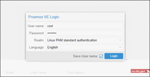 تصویر ۱۰ نصب Proxmox