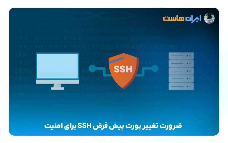 تغییر پورت سرویس SSH در سنتوس 8