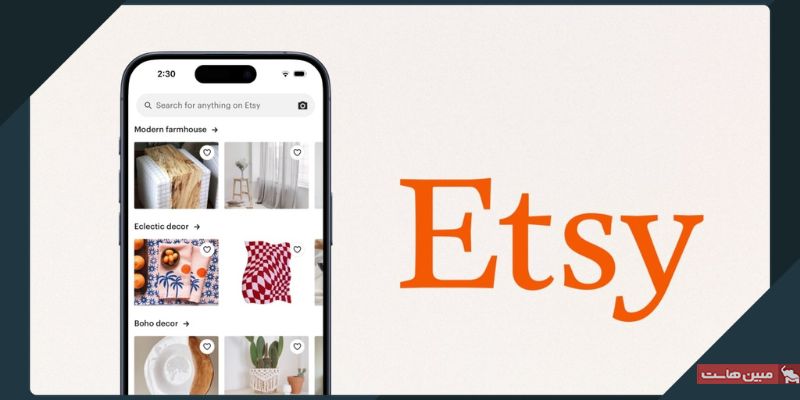 نحوه کار سایت Etsy